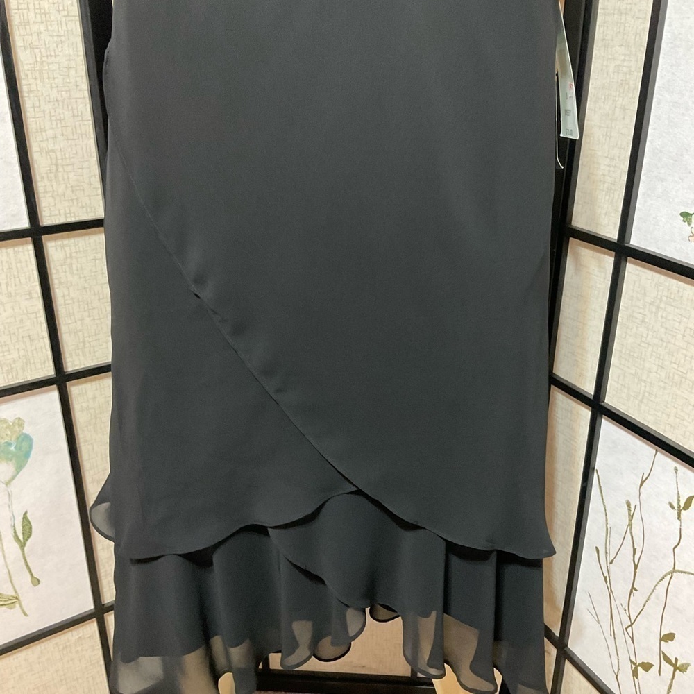 SCARLETT Nite Special Occasion Skirt with Asymmetrical Multilayered Hem Size 8